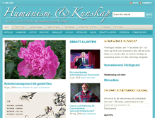 Tablet Screenshot of humanismkunskap.org
